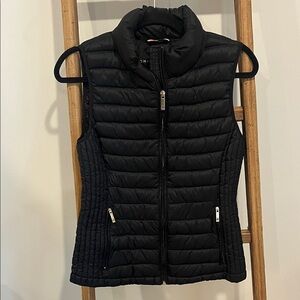Tommy Hilfiger Black Quilted Puffer Vest
